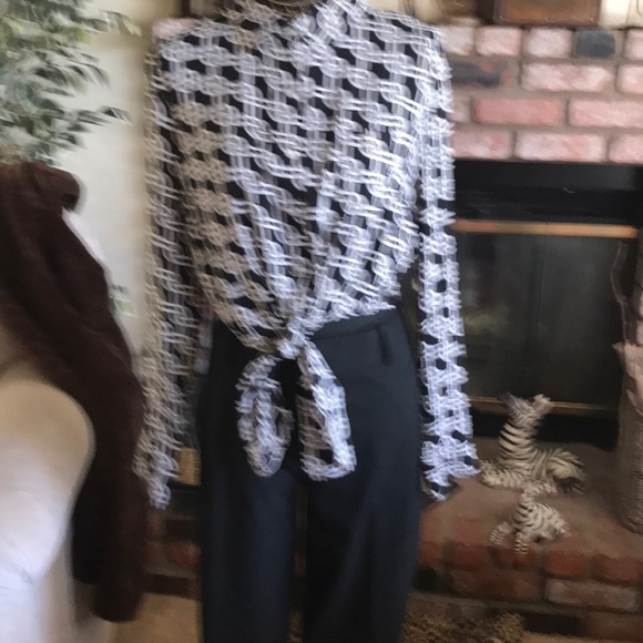 Trixie + LuLu Black Career Pants - Picture 8 of 8